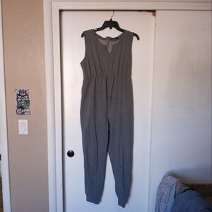 **3 for $15** Gray Maternity Jumpsuit